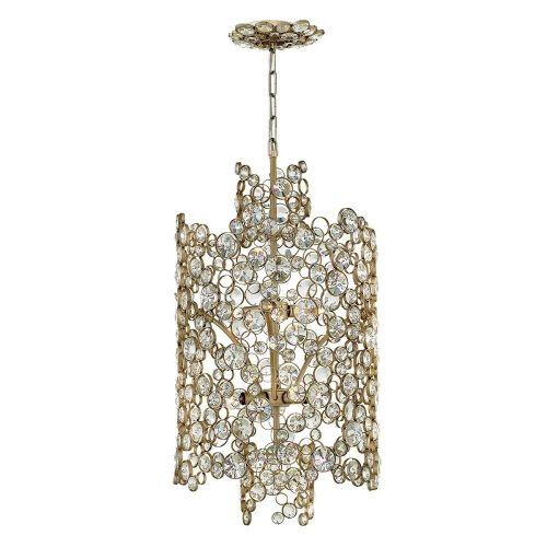 Elstead Anya silver chandelier