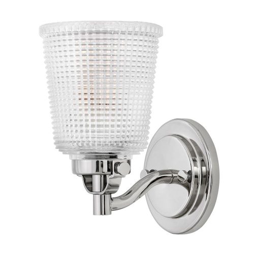 Elstead Bennett chrome wall lamp