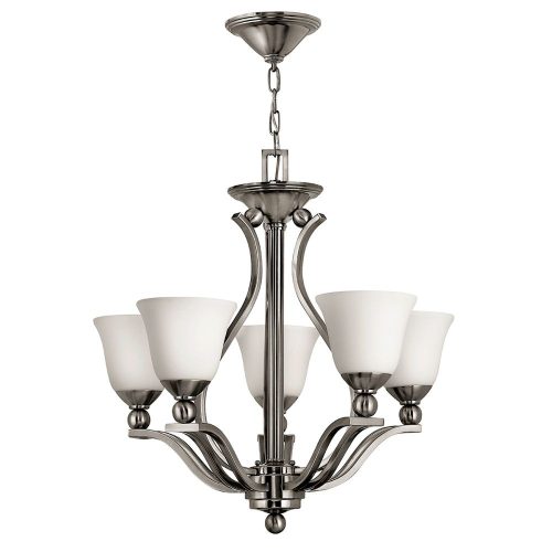 Elstead Bolla chrome chandelier