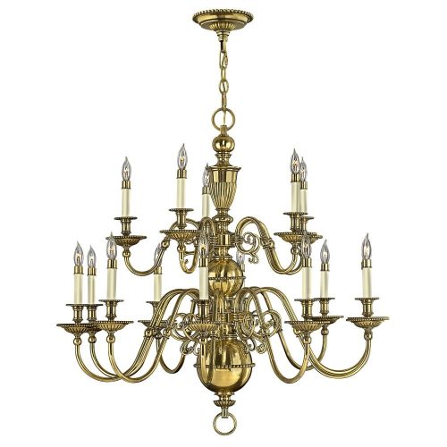 Elstead CAMBRIDGE copper chandelier