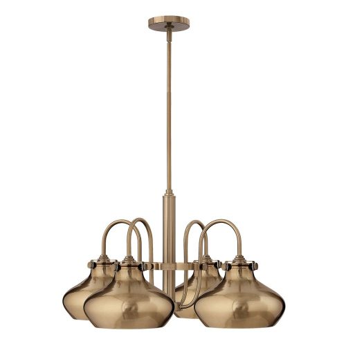 Elstead Congress brown chandelier