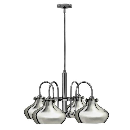 Elstead Congress chrome chandelier