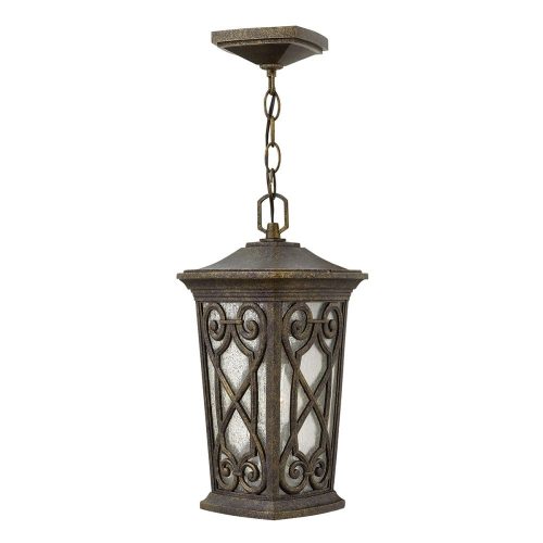 Elstead ENZO bronze outdoor pendant