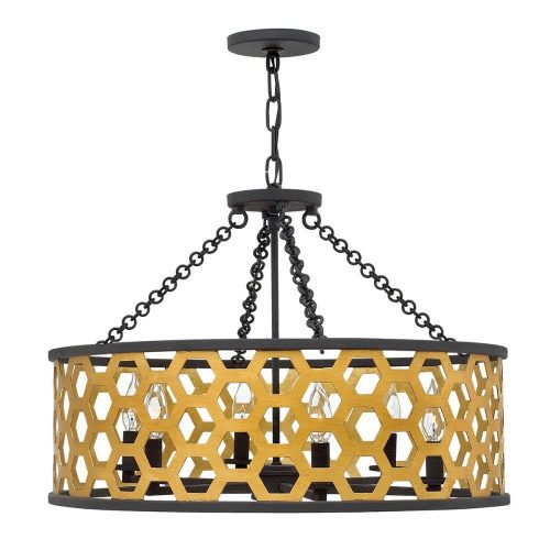 Elstead Felix gold chandelier