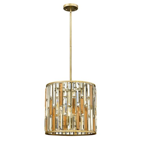 Elstead Gemma silver ceiling lamp