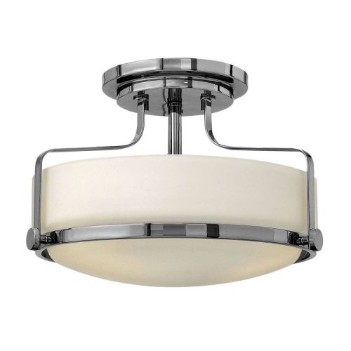 Elstead Harper chrome ceiling lamp