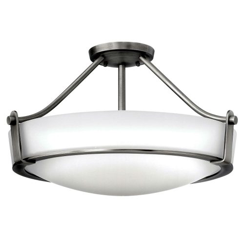 Elstead Hathaway chrome ceiling lamp