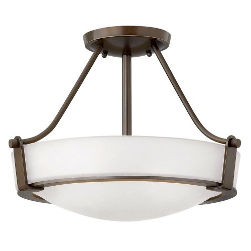 Elstead Hathaway bronze ceiling lamp