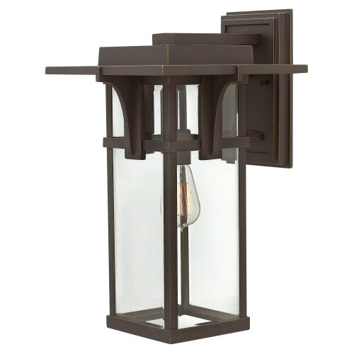 Elstead MANHATTAN (HK) bronze outdoor wall lamp (ELS-HK-MANHATTAN2-L)