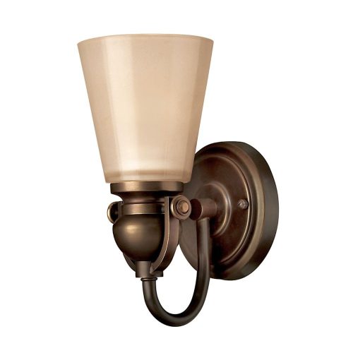 Elstead MAYFLOWER bronze wall lamp