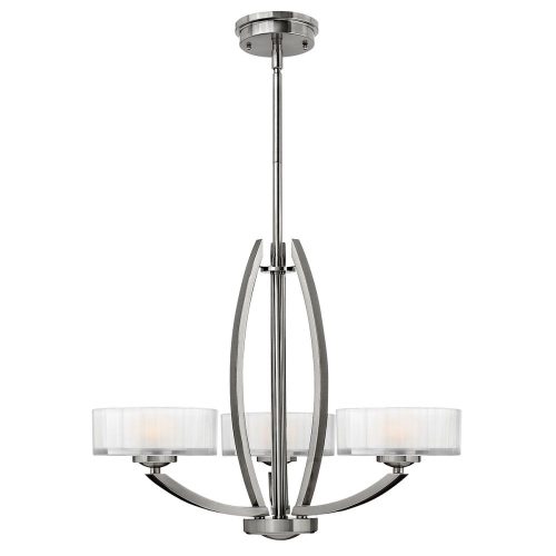 Elstead MERIDIAN chrome chandelier