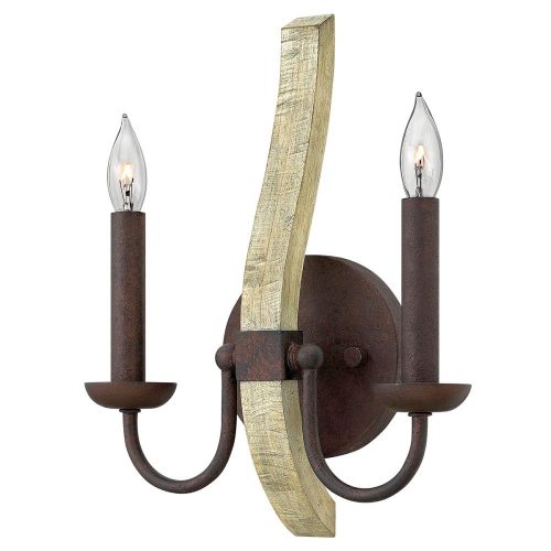 Elstead MIDDLEFIELD brown wall lamp