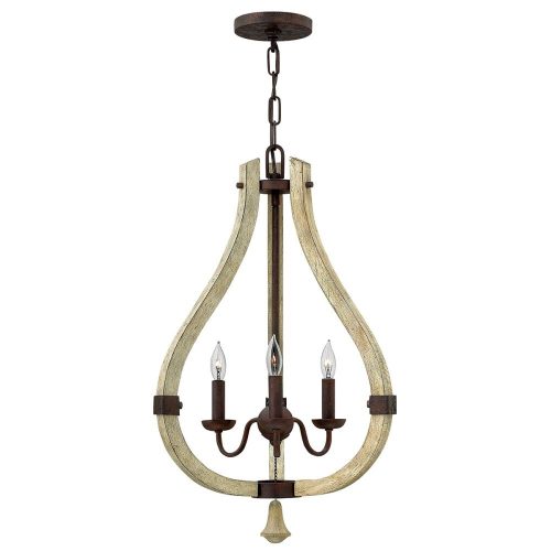 Elstead MIDDLEFIELD brown chandelier