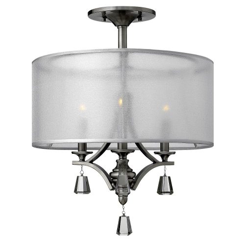 Elstead MIME chrome ceiling lamp