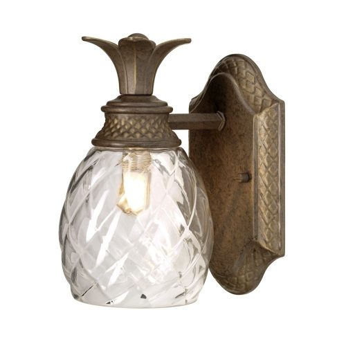 Elstead PLANTATION chrome wall lamp