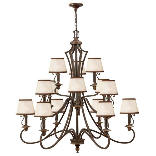 Elstead PLYMOUTH bronze chandelier