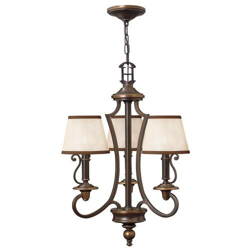 Elstead PLYMOUTH bronze chandelier