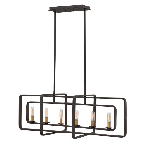 Elstead Quentin bronze pendant