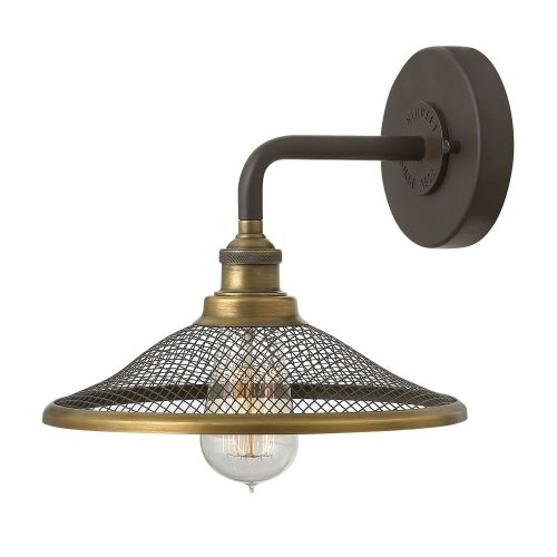 Elstead Rigby bronze wall lamp