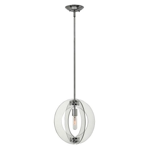 Elstead Solstice chrome pendant