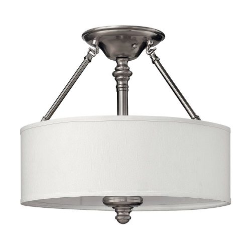 Elstead SUSSEX chrome ceiling lamp