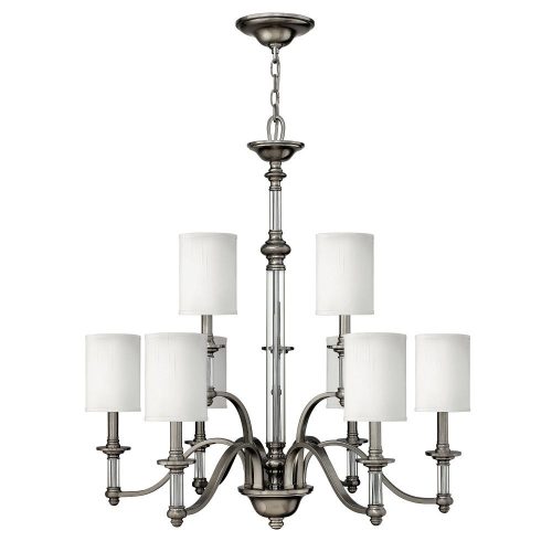 Elstead SUSSEX chrome chandelier