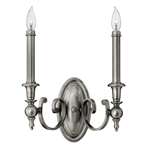 Elstead YORKTOWN chrome wall lamp