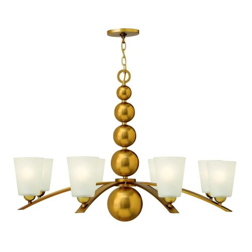 Elstead Zelda copper chandelier