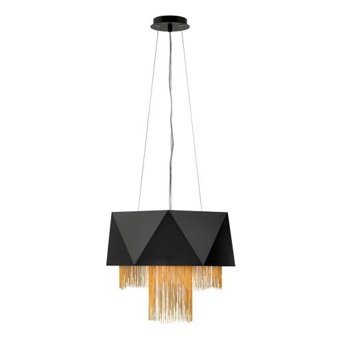 Elstead Zuma black pendant