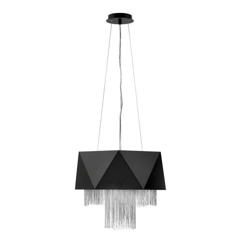 Elstead Zuma black pendant