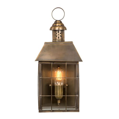 Elstead HYDE PARK copper outdoor wall lamp