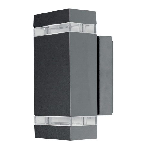 Elstead Jannik gray outdoor wall lamp