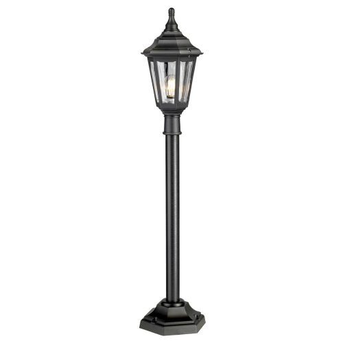 Elstead KINSALE black outdoor floor lamp