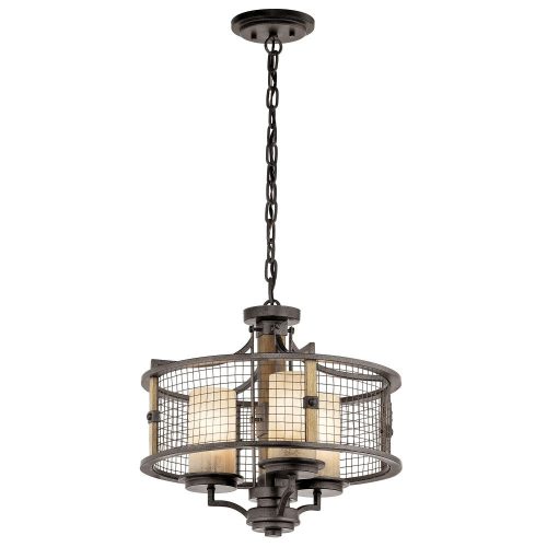 Elstead AHRENDALE bronze chandelier