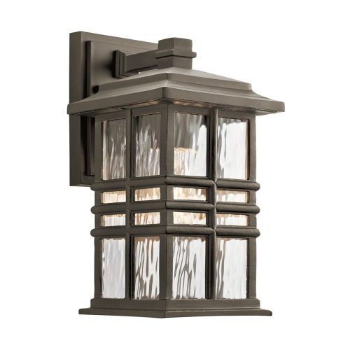 Elstead Beacon Square bronze outdoor wall lamp