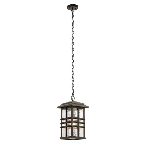 Elstead Beacon Square bronze pendant