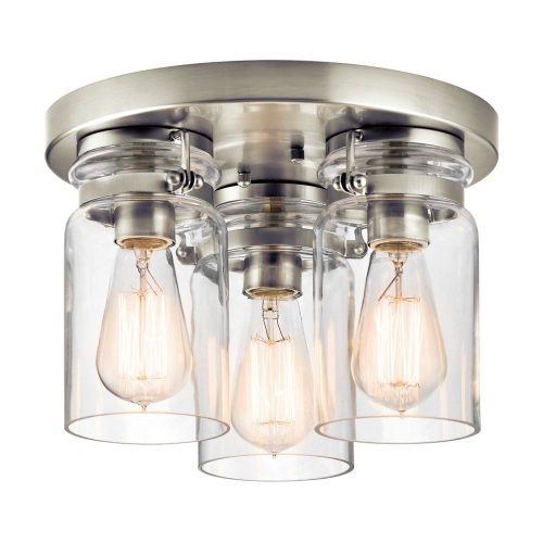 Elstead Brinley chrome ceiling lamp