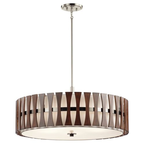 Elstead Cirus brown ceiling lamp