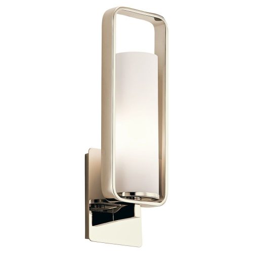 Elstead City Loft chrome wall lamp