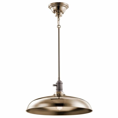 Elstead Cobson copper pendant