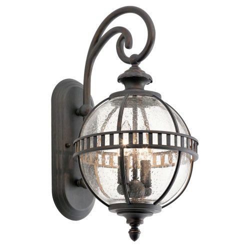 Elstead Halleron bronze outdoor wall lamp