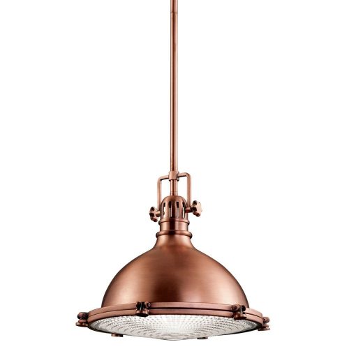 Elstead HATTERAS BAY copper pendant