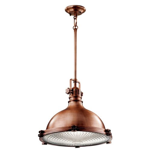 Elstead HATTERAS BAY copper pendant