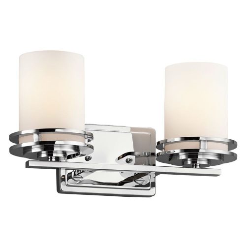 Elstead Hendrik chrome wall lamp