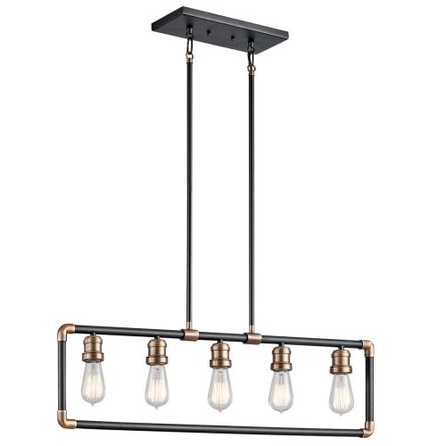 Elstead Imahn black pendant