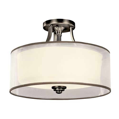 Elstead Lacey antiqued ceiling lamp