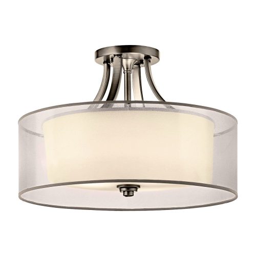 Elstead Lacey antiqued ceiling lamp