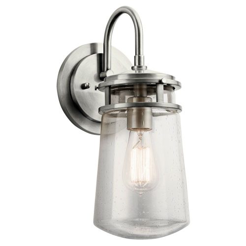 Elstead Lyndon chrome outdoor wall lamp