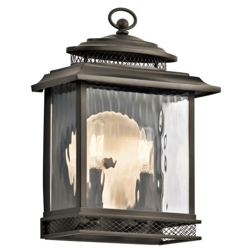 Elstead Pettiford bronze outdoor wall lamp