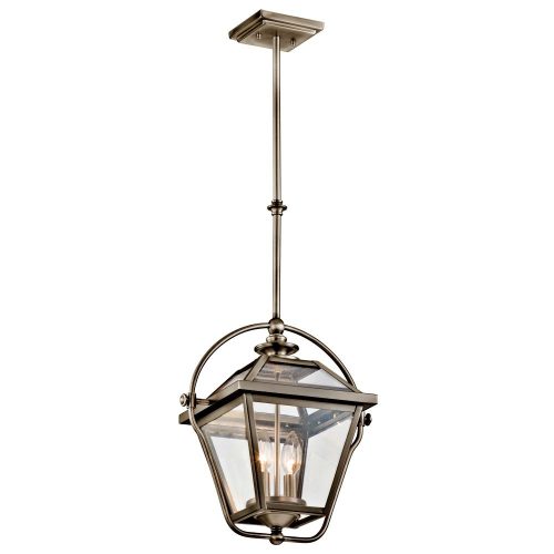 Elstead Ryegate antiqued outdoor pendant